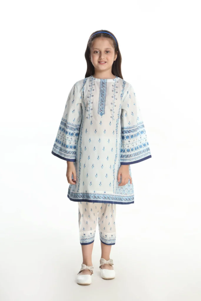 Printed Kurti With Trousers