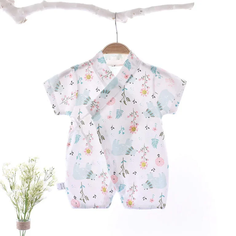 Short Sleeve Sleep Romper